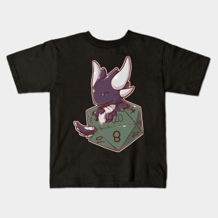 Baby Black Dragon D20 Kids T-Shirt